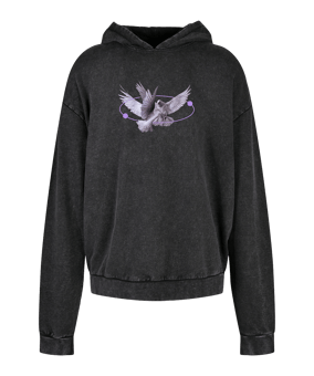 Mister Tee Viva la Liberte Oversized Hoody Schwarz - schwarz