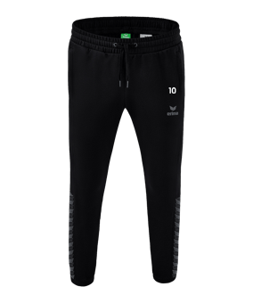 Erima Team Essential Jogginghose Kids Schwarz