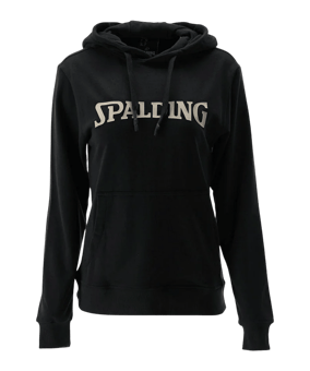 Spalding SS23 Hoody Damen Schwarz - schwarz