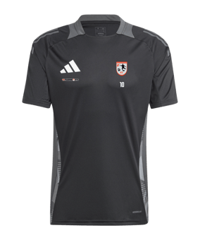 adidas Tiro 24 Comp Training Trikot Schwarz Grau