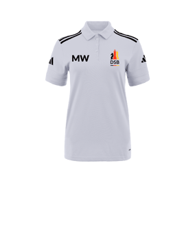 adidas Squadra 25 Polo Damen Weiß