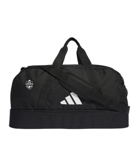 adidas Tiro League Duffel Bag Gr. M Schwarz Weiss