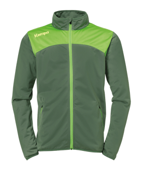 Kempa Emotion 2.0 Poly Full Zip Jacke Kids F15 - gruen