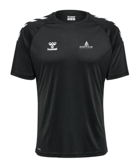 Hummel hmlCORE XK Poly T-Shirt Schwarz F2001