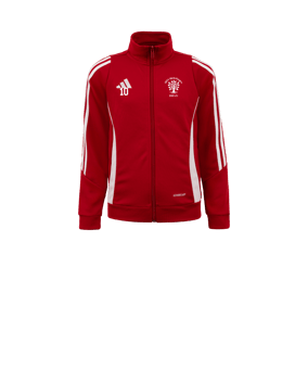 adidas Tiro 24 Trainingsjacke Kids Rot Weiss