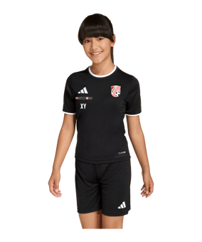 adidas Entrada 26 Trikot Kids Schwarz