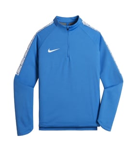Nike Shield Squad Football Drill Top F481 - blau