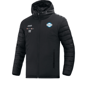 JAKO Team Stadionjacke Coachjacke Schwarz F08
