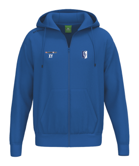 Erima TS Kapuzenjacke Kids Blau