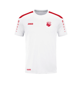 JAKO Power Trikot Weiss Rot F004