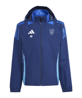 adidas Tiro 24 Competition Allwetterjacke Kids Blau