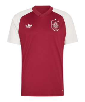adidas FEF Spanien Prematch Trikot Away WM 2026 Rot - rot