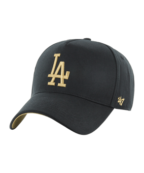 '47 Brand MLB Los Angeles Dodgers Sure Shot TT Cotton ’47 MVP DT Cap Schwarz - schwarz