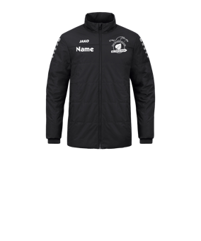 JAKO Team Coachjacke Kids Schwarz F800