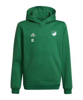 adidas Entrada 22 Hoody Kids Grün
