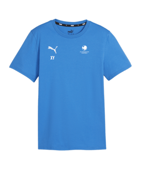 PUMA teamGOAL Casuals T-Shirt Kids Blau F02