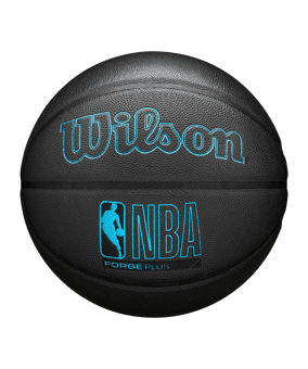Wilson NBA Forge Plus Basket-ball Noir - noir