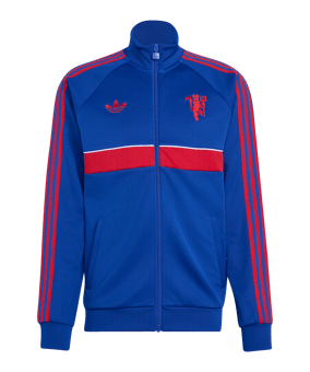 adidas Originals Manchester United Jacke Blau