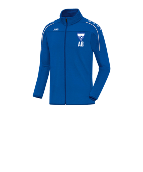 JAKO Classico Trainingsjacke Kids Blau Weiss F04