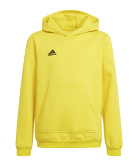 adidas Entrada 22 Hoody Kids Gelb - gelb