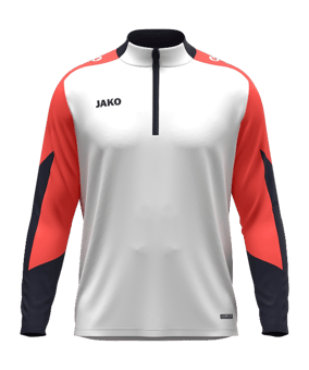 JAKO Dynamic Ziptop Sweatshirt Kids Weiß F026 - weiss