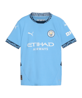 PUMA Manchester City Trikot Home 24/25 Kids Blau F01 - blau