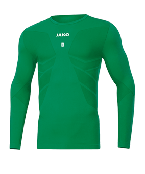 JAKO Comfort 2.0 langarm Grün F06