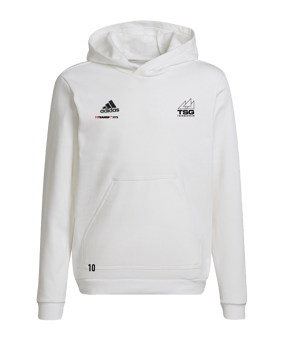 adidas Entrada 22 Hoody Kids Weiss