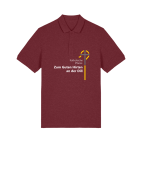Stanley & Stella Merch Prepster 2.0 Polo Burgundy FC244 Polo Rot