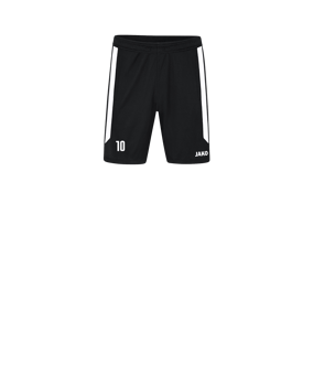 JAKO Power Short Kids Schwarz Weiss F802