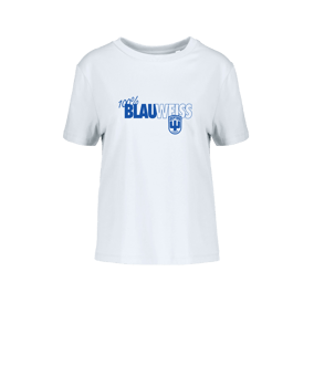 Merch Muser T-Shirt Women White | #blauweiß