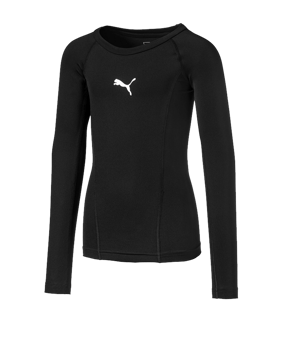 PUMA LIGA Baselayer Warm Longsleeve Kids F03 - schwarz