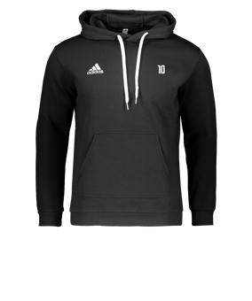 adidas Entrada 22 Hoody Schwarz