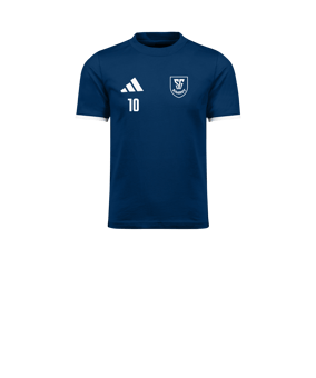 adidas Entrada 26 Trainingsshirt Kids Dunkelblau