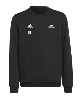 adidas Entrada 22 Sweatshirt Kids Schwarz
