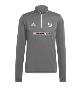 adidas Entrada 22 HalfZip Sweatshirt Grau