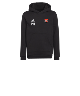 adidas Entrada 22 Hoody Kids Schwarz