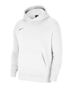 Nike Park 20 Fleece Hoody Kids Weiss Grau F101 - weiss