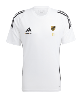 adidas Tiro 24 Trikot Weiss Schwarz