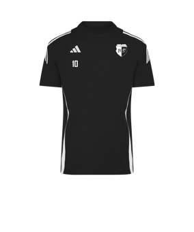 adidas Tiro 24 T-Shirt Schwarz Weiss