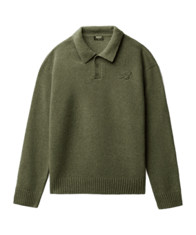 Burocs Knit Sweatshirt Grün - gruen