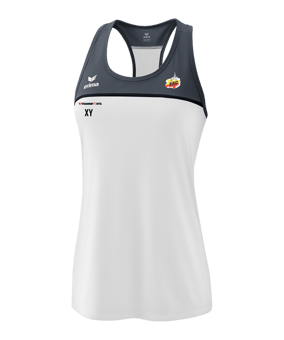 Erima Change by Tanktop Damen Weiss Grau