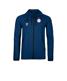 adidas Tiro Travel Hoody Dunkelblau