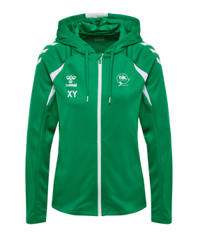 hummel Core 2.0 Kapuzenjacke Damen Grün F6129