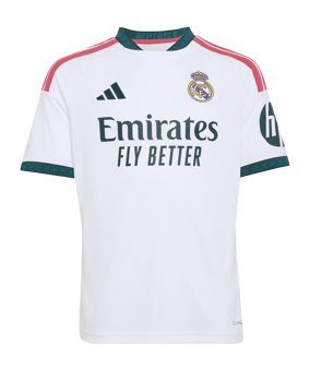 adidas Real Madrid Maglietta Home 2026/2027 Bambini Bianco - bianco