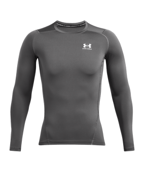 Under Armour Baselayer HG Comp Longlseeve T-Shirt Grau F025 - grau
