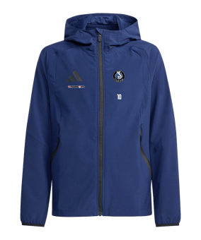 adidas Tiro Travel Windjacke Kids Dunkelblau 