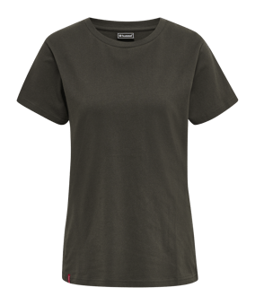 Hummel hmlRED Heavy T-Shirt Damen Schwarz F6213 - schwarz