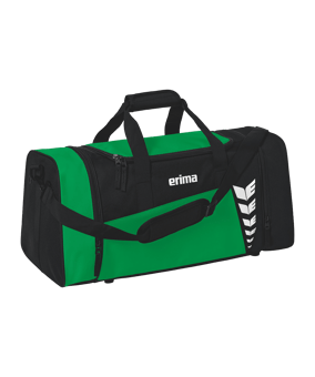 Erima Six Wings Sporttasche Gr. L Smaragd Schwarz - gruen