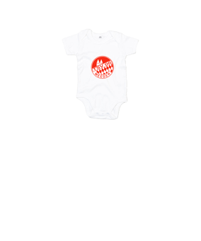 Merch Baby Body White | #logo4c